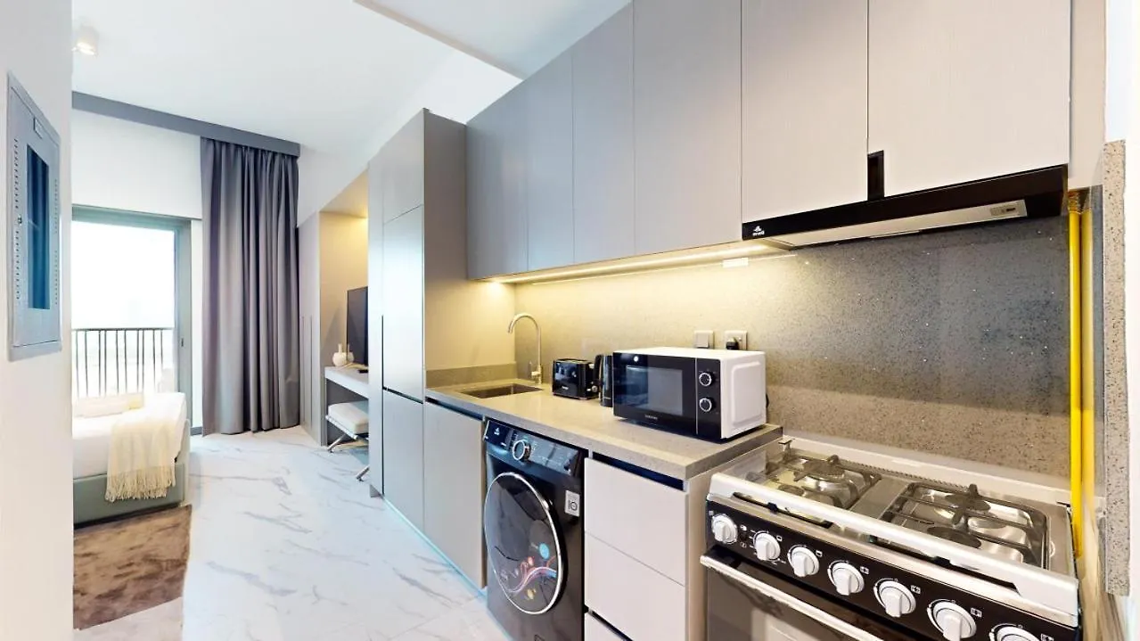 Mag Eye - Elegant Studio Apartment In Meydan Dubai Emirados Árabes Unidos